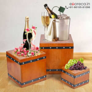 Square Rivet Display Riser