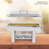 RECTANGULAR STAINLESS STEEL CHAFING DISH