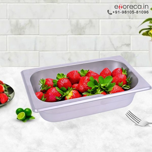 SS MATT 1/4 GN PAN & LID