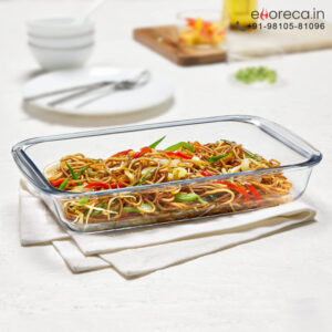 BOROSIL RECTANGULAR DISH