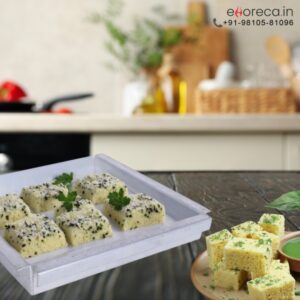 ALUMINIUM DHOKLA TRAY