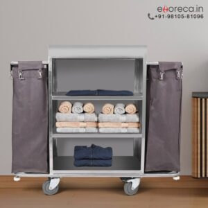 SS HOUSEKEEPING TROLLEY