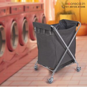 FOLDABLE LINEN TROLLEY