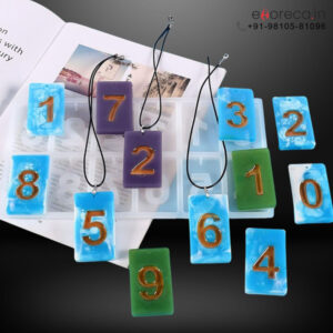 SILICONE NUMERIC CHOCOLATE MOULD