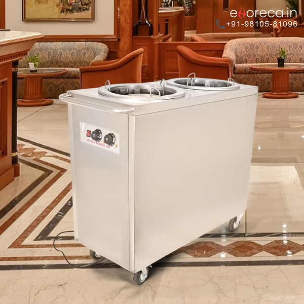 ELECTRIC PLATE WARMER TROLLEY