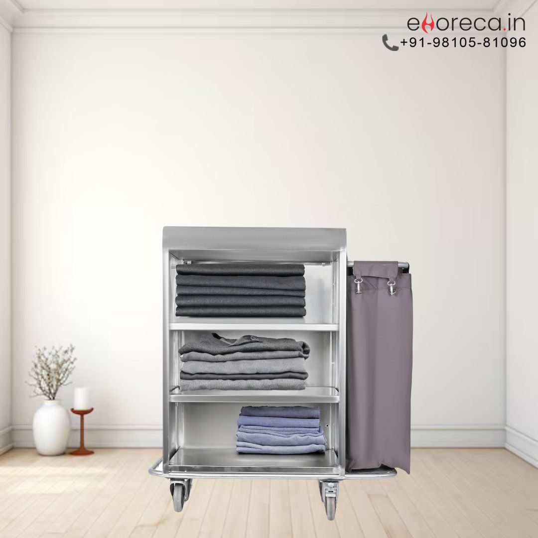 SS HOUSEKEEPING TROLLEY