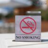 SS NO SMOKING SIGNAGE BOARD